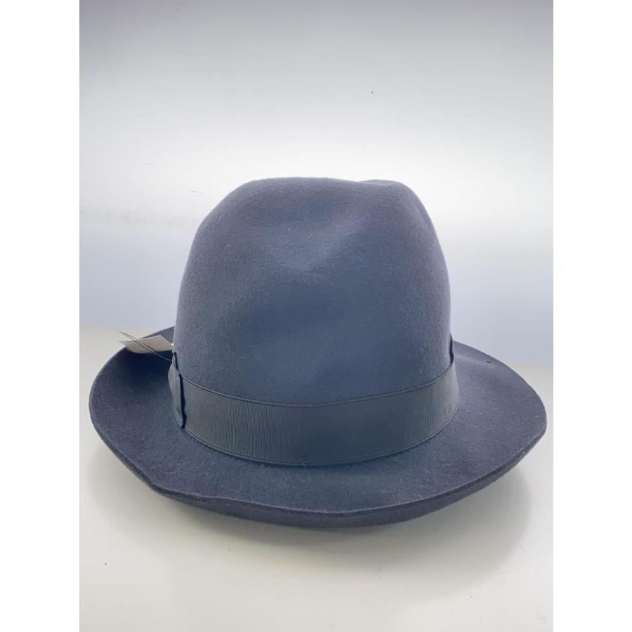 Borsalino◆ボルサリーノ/Borsalino/ライットファー/57cm/ハット/ウール/ネイビー/紺/メンズ/イタリア製｜ssol-shopping｜03