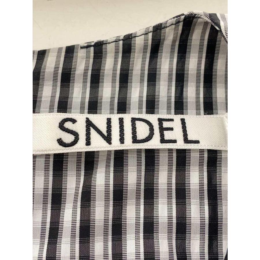 SNIDEL◆7分袖ワンピース/1/ポリエステル/BLK/チェック/SWF02110500//｜ssol-shopping｜03