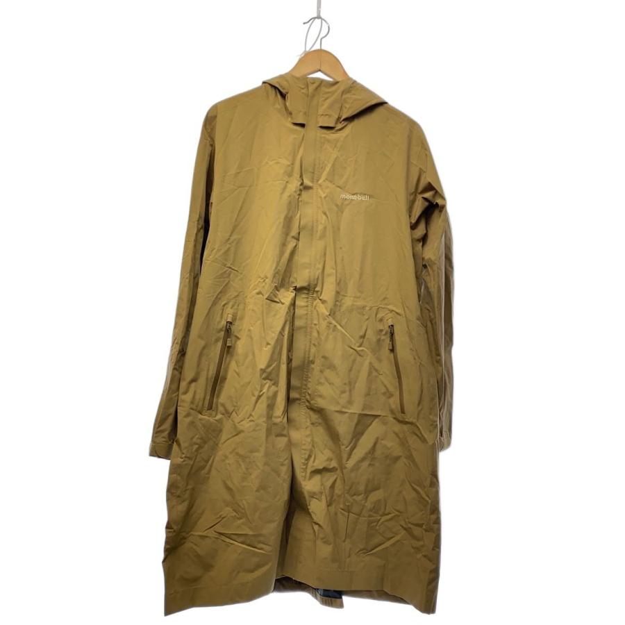 mont-bell◇ランブラー レインコート/L/ナイロン/BEG/無地