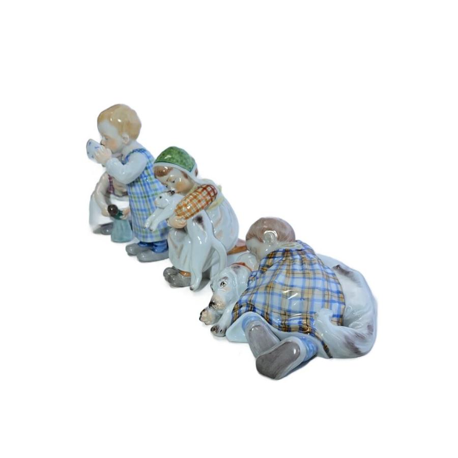 Meissen◇ミニチュア人形ヘンチェル4体セット/生誕150周年記念