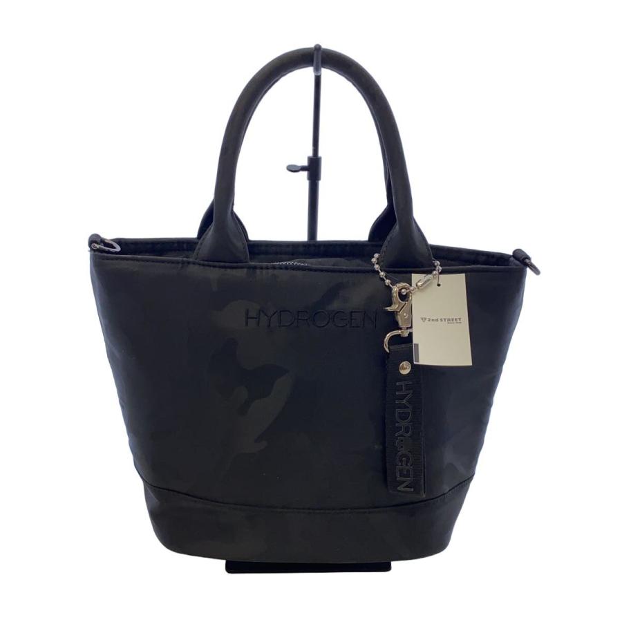 HYDROGEN◇ハンドバッグ/ミニ/トートバッグ/--/BLK/カモフラ