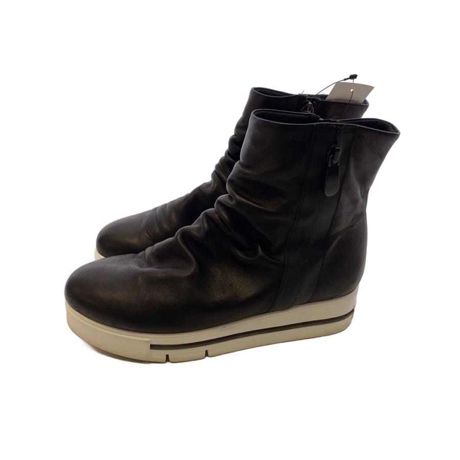 O'HOVE DE MUSEE◇ハイカットスニーカー/23cm/BLK/フェイクレザー/MT