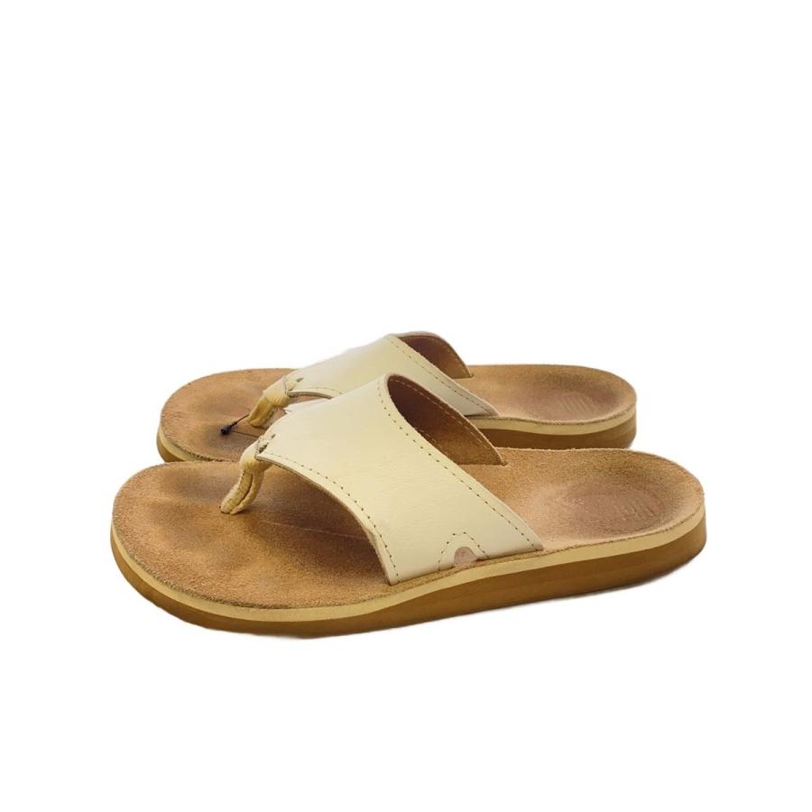 The Sandalman◇vibram/サンダル/US9/WHT/レザー : セカンドストリート