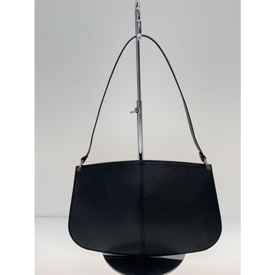 LOUIS VUITTON◇ポシェット・ドゥミリュンヌ_エピ_BLK/レザー