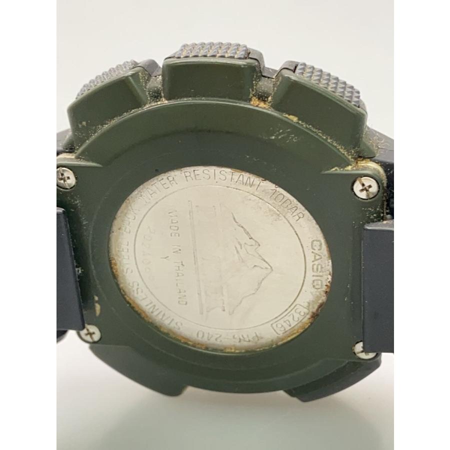 ほぼ未使用】CASIO PRO TREK デジタル腕時計 モジュール3490 柴*オ様