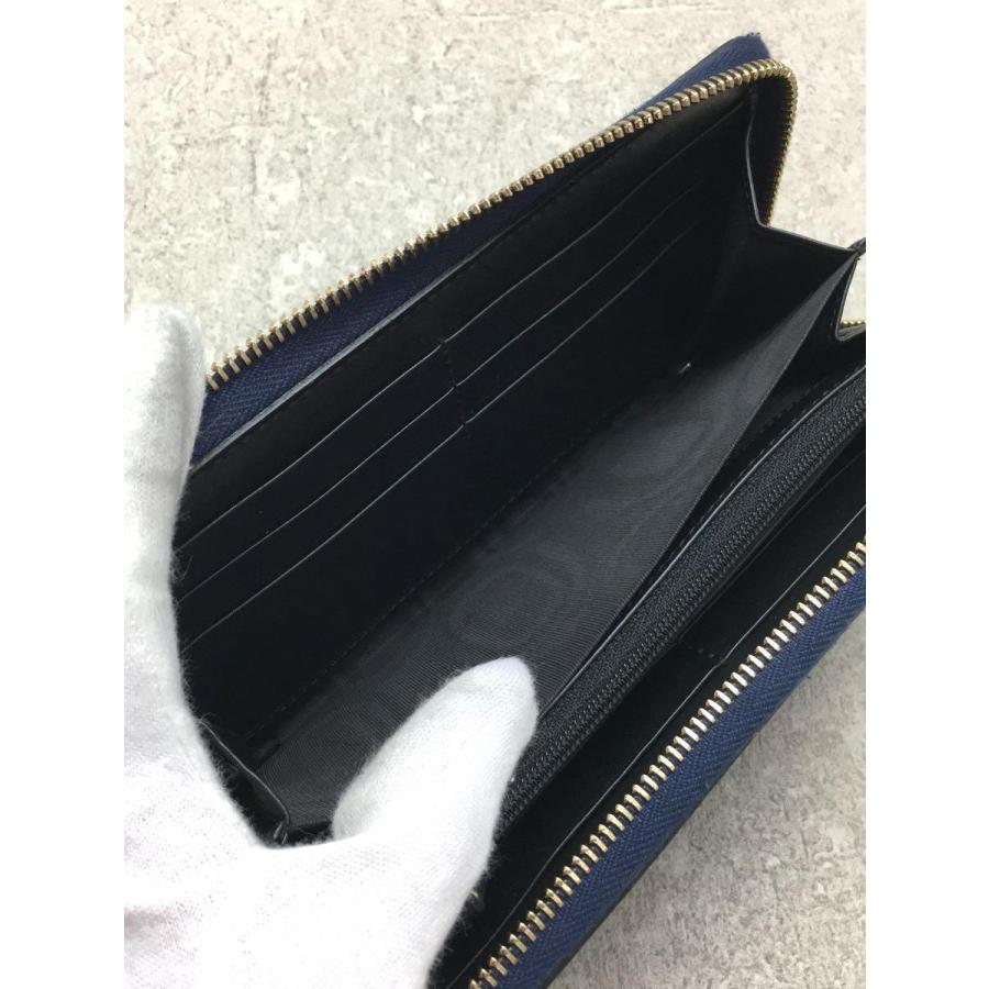 GUCCI◆ラウンドファスナー/GG柄/蜂柄/長財布/レザー/ブルー/メンズ/406609 2149｜ssol-shopping｜06