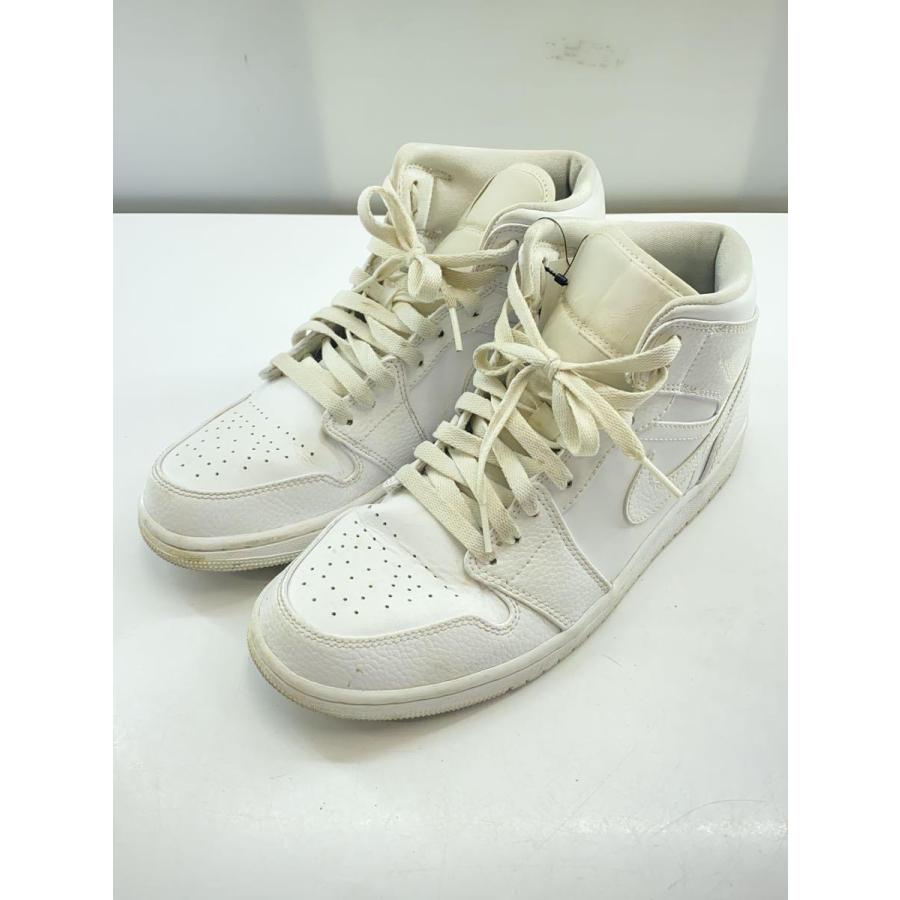 NIKE◆AIR JORDAN 1 MID/26.5cm/WHT/554724-130｜ssol-shopping｜02