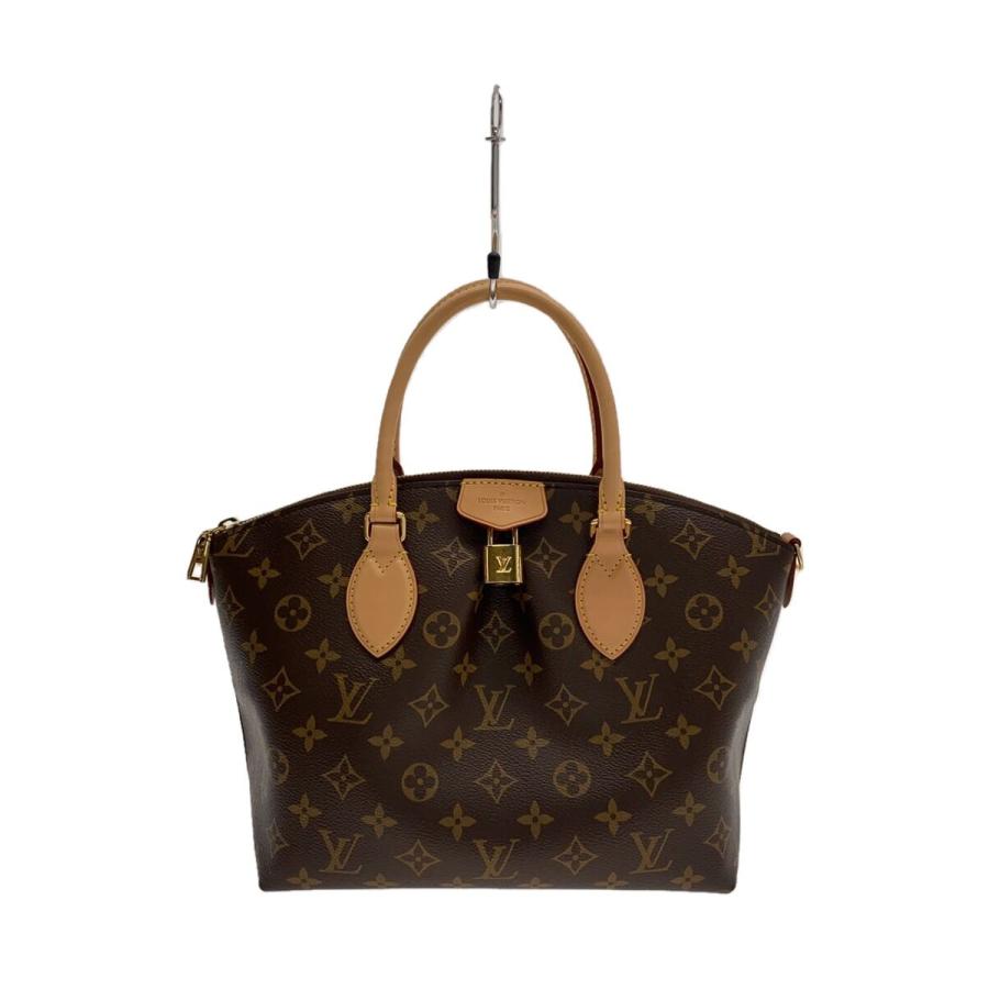 LOUIS VUITTON◇ボエシNM PM_モノグラム・キャンバス_BRW/レザー