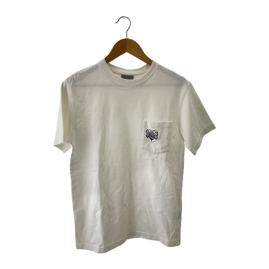 Christian Dior◇20AW/×SHAWN STUSSY/BEE刺繍/Tシャツ/XS/コットン