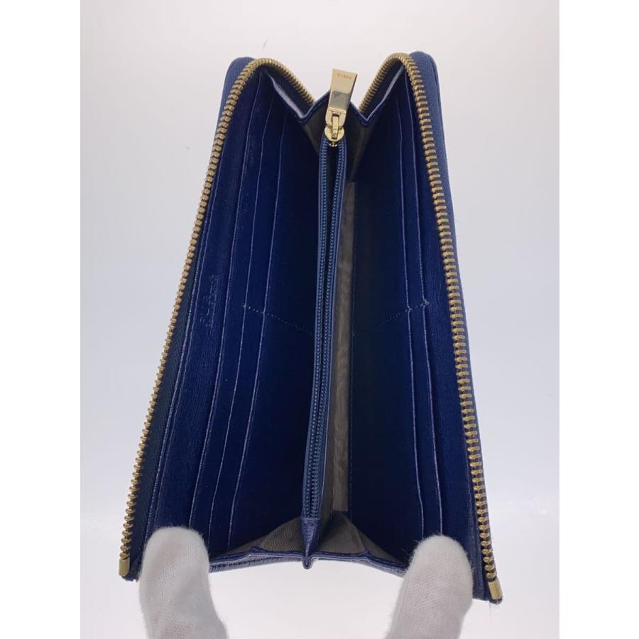 FURLA◇長財布/NVY/無地/レディース/891958/L字ファスナー FURLA◇長財布/NVY/無地/レディース/891958/L字ファスナー