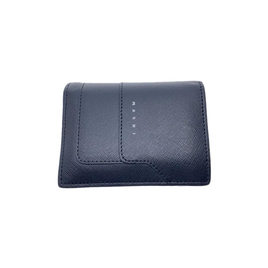 美品 マルニ 二つ折り財布 PFMI0046Q0 ブラック グリーン MARNI◇2つ折り財布/--/BLK/メンズ/PFMI0046Q0 : セカンドストリート