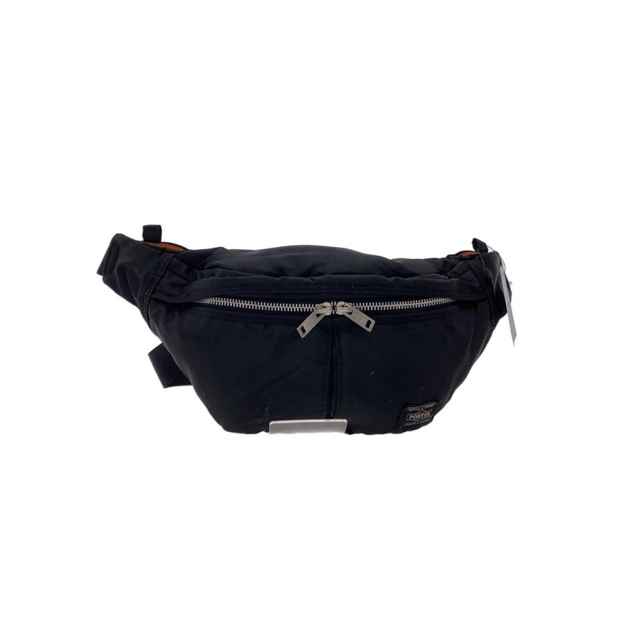 PORTER◇TANKER/タンカー/WAIST BAG/ウエストバッグS/ナイロン/BLK/622