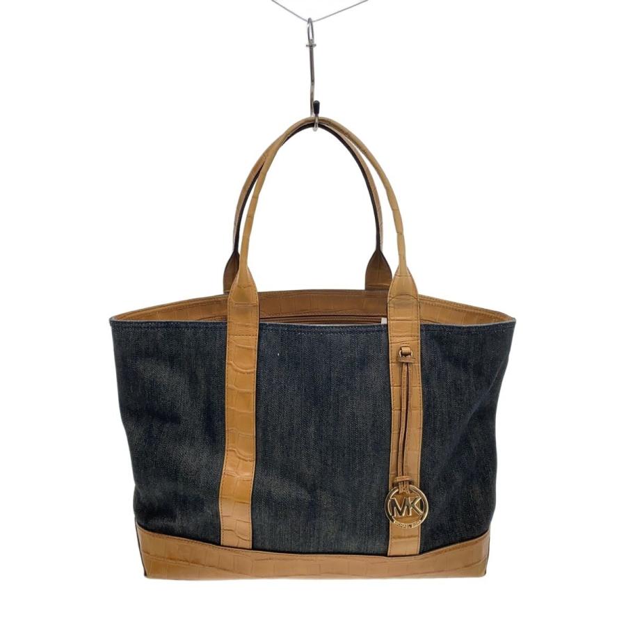 MICHAEL KORS◇トートバッグ/デニム/IDG/無地/35T6GBCT3C// : セカンド 