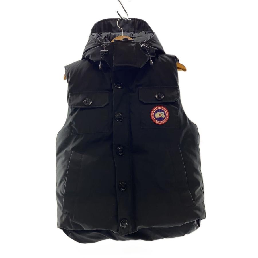 CANADA GOOSE◇ダウンベスト/M/ナイロン/BLK/無地/2302JM// : セカンド