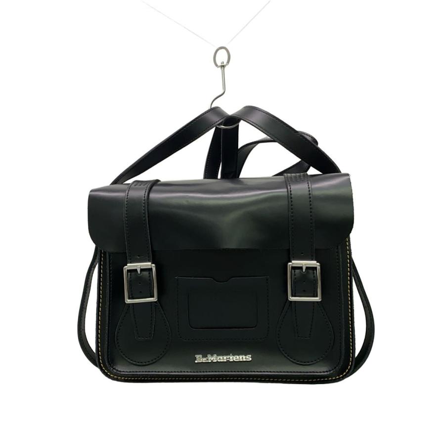 Dr.Martens◇ショルダーバッグ/レザー/BLK/無地 : セカンドストリート