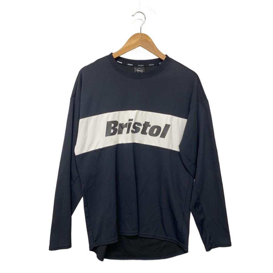 F.C.R.B.(F.C.Real Bristol)◇長袖Tシャツ/L/ポリエステル/BLK/FCRB