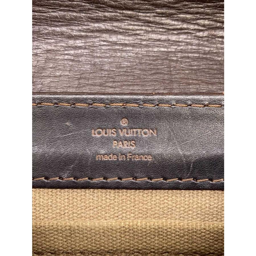 LOUIS VUITTON◆ユマ_ユタ/レザー/BLK