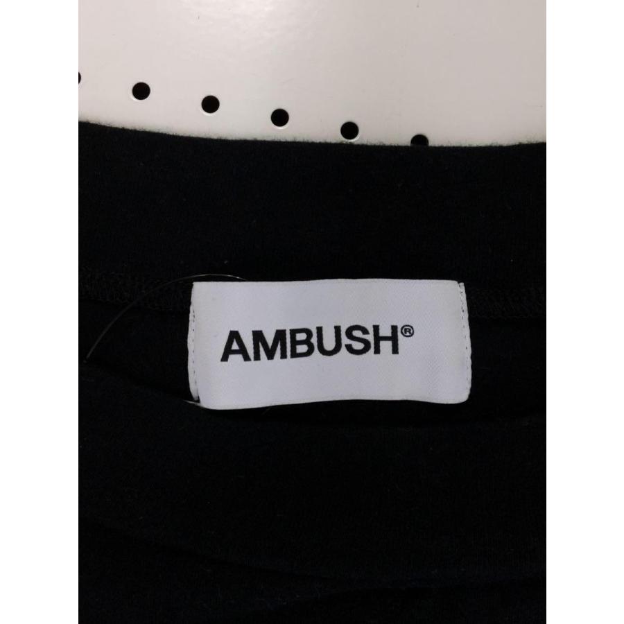 AMBUSH◆Tシャツ/1/コットン/BLK/無地/12111648｜ssol-shopping｜03
