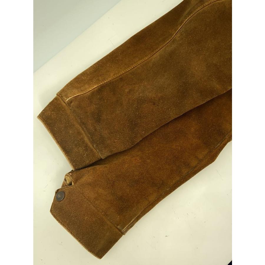 Schott◇レザージャケット・ブルゾン/40/スウェード/CML/無地