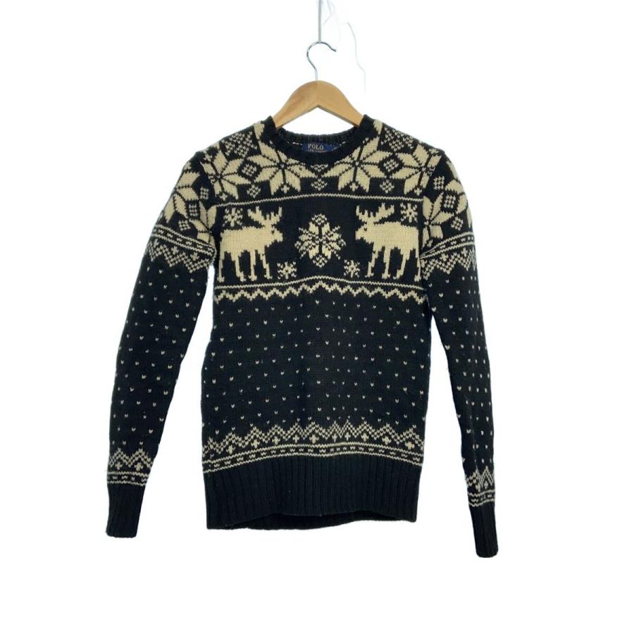 POLO RALPH LAUREN◇ノルディック/ニット・セーター(厚手)/XS/ウール