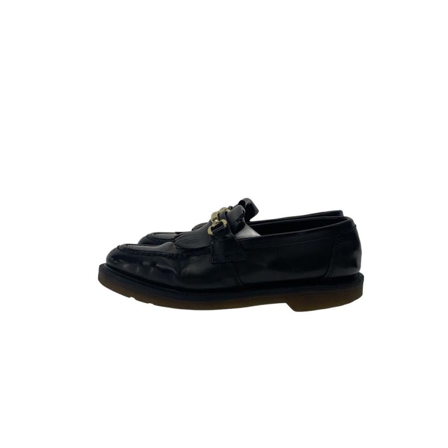 Dr.Martens◇adrian snaffle/ローファー/41/BLK/レザー/踵すり減り有