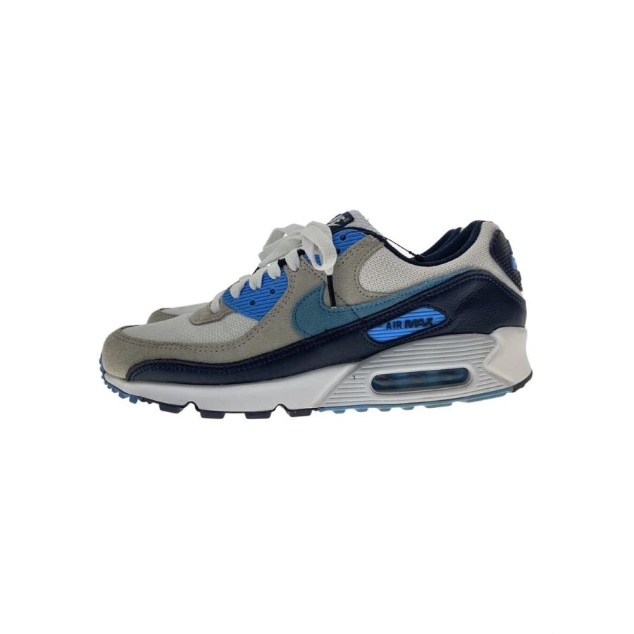NIKE◇AIR MAX 90_エア マックス 90/26.5cm/BLU : セカンドストリート 