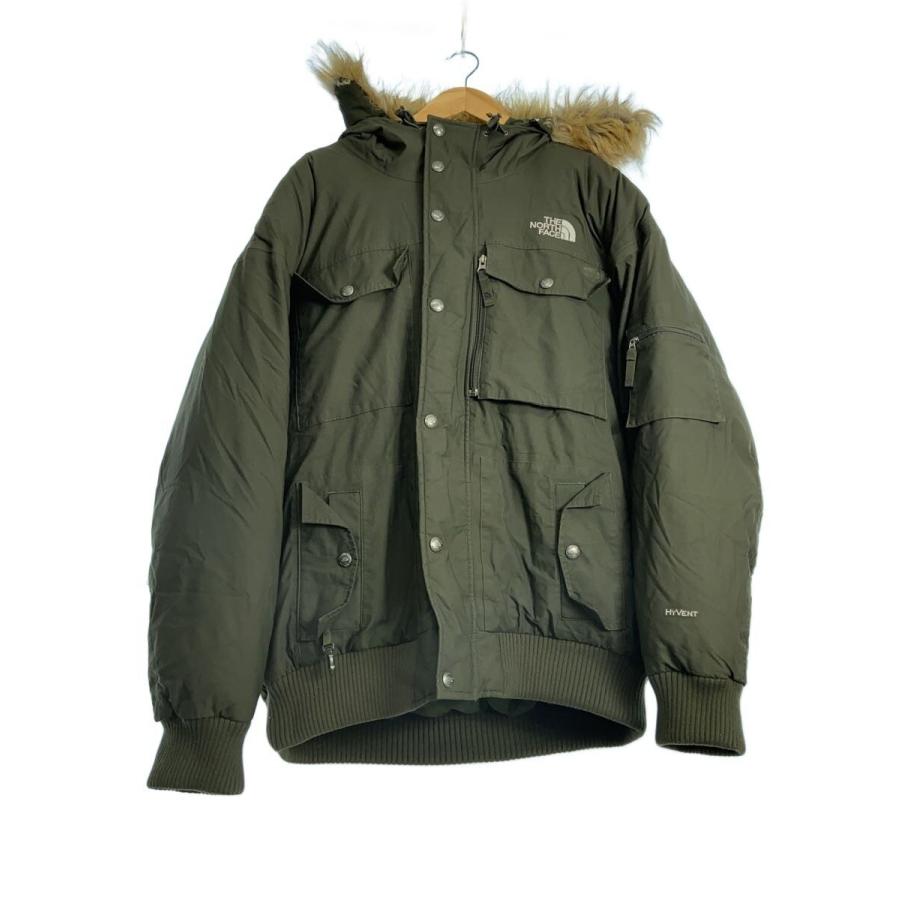 THE NORTH FACE◇ダウンジャケット/XL/ナイロン/KHK/F09PA09/ゴッサム 
