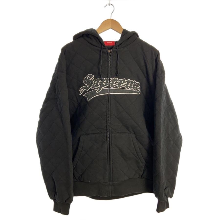 Supreme◇ジップパーカー/XXL/コットン/BLK// : セカンドストリート