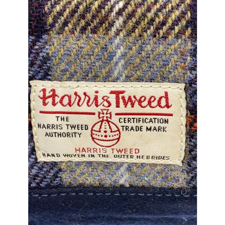 HARRIS TWEED◆トートバッグ/--/NVY/チェック｜ssol-shopping｜05