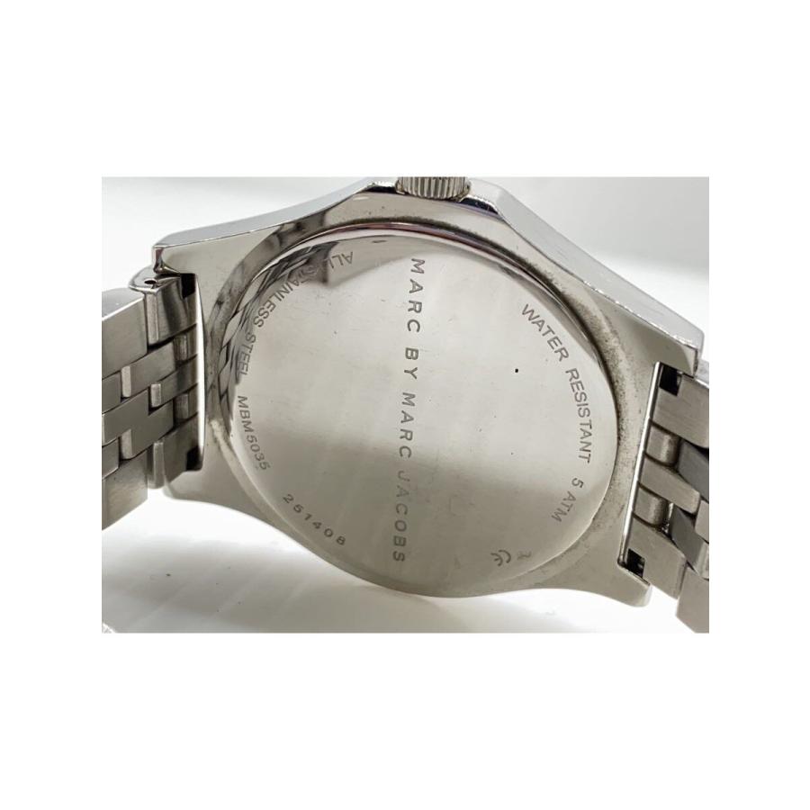 MARC BY JACOBS◇クォーツ腕時計/アナログ/ステンレス/SLV/SLV/MBM5035