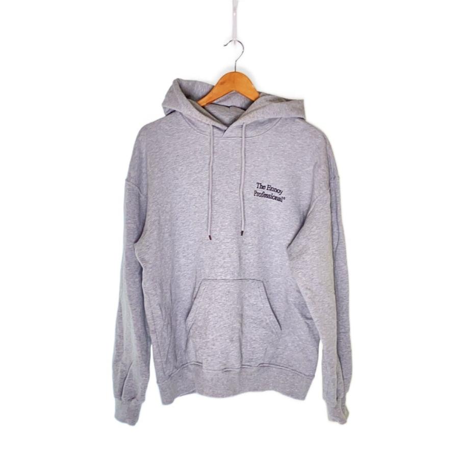 the ennoy professional◇パーカー/L/コットン/GRY/ss22brenct05am