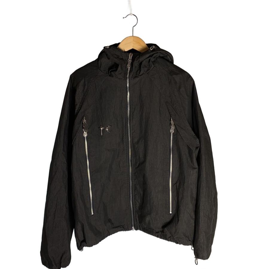 Thug Club◇ナイロンジャケット/3/コットン/BLK/無地/TC24JK2102