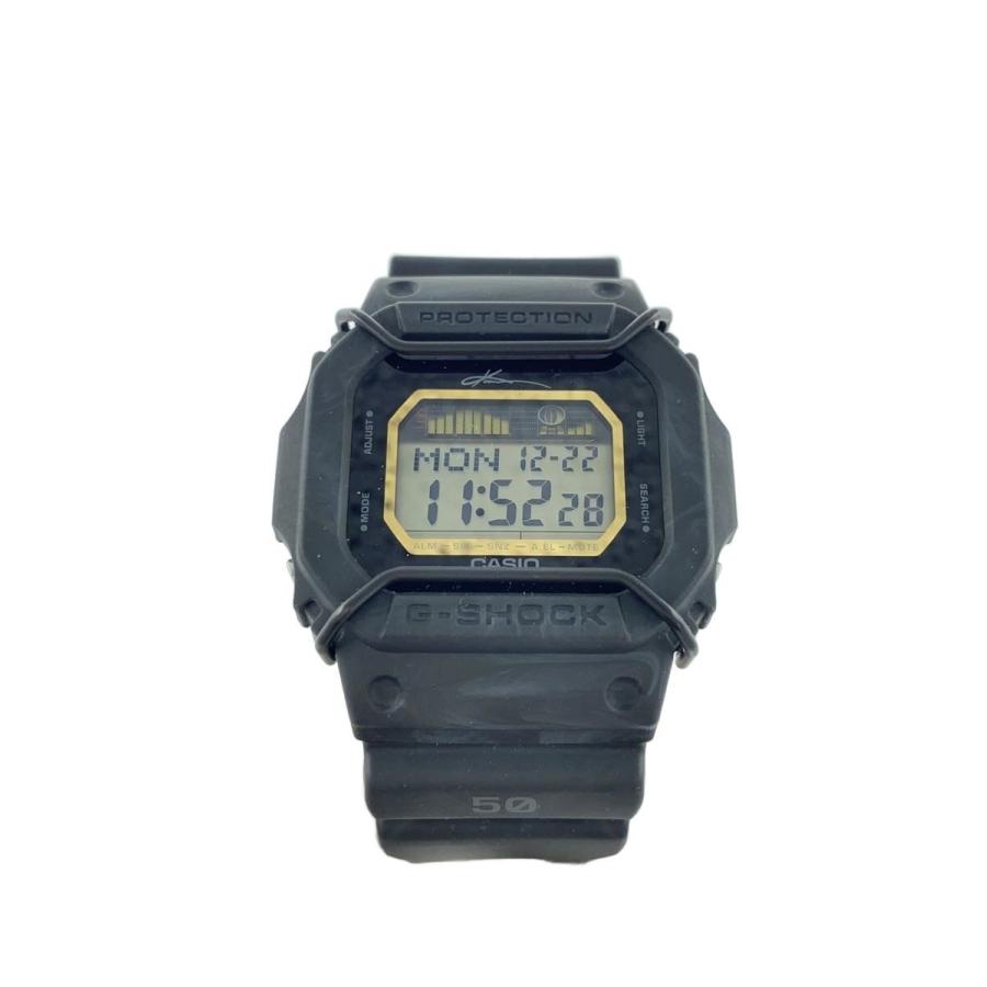 CASIO◇手巻腕時計/デジタル/ラバー/BLK/GLX-5600KB : セカンド