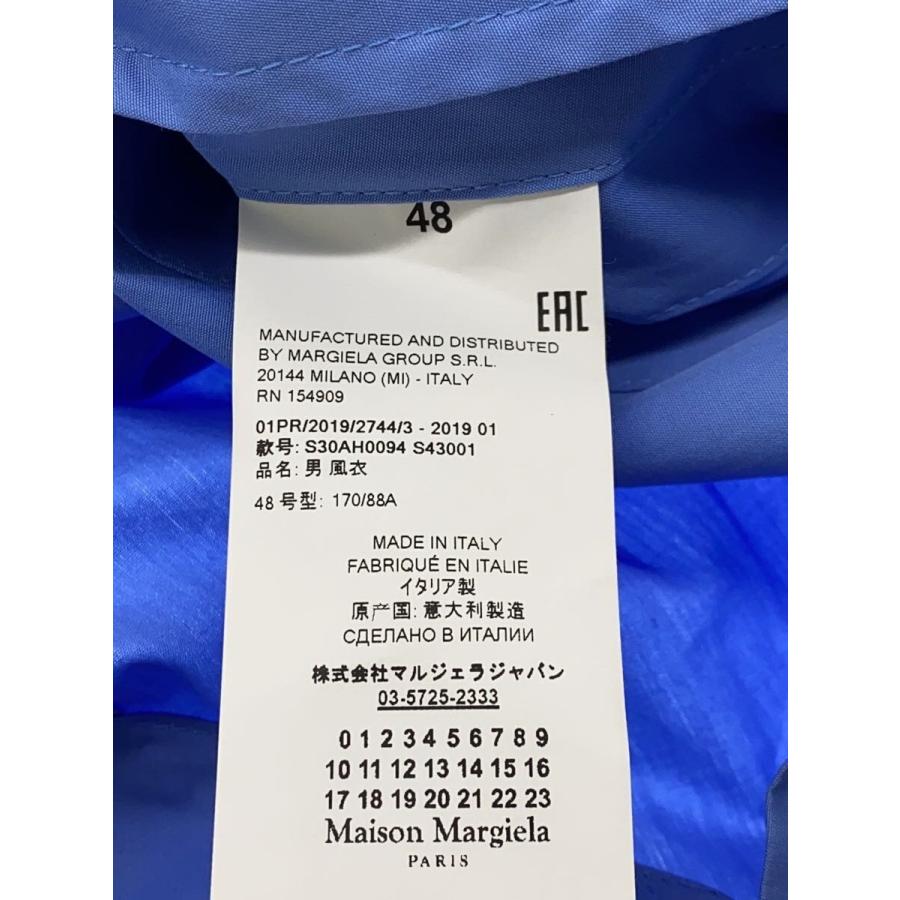 Maison Margiela◇トレンチコート/48/コットン/BLU/S30AH0094