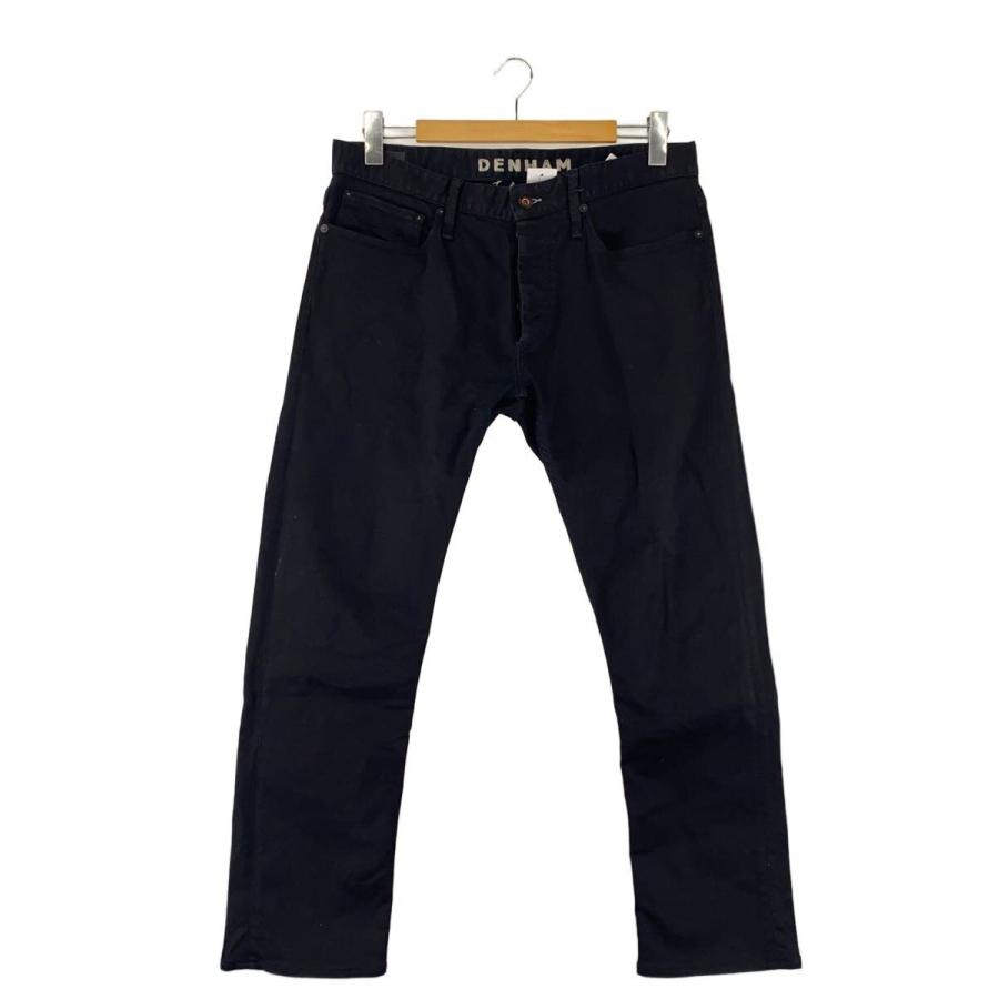 DENHAM◇ボトム/34/コットン/BLK/razor slim fit// : セカンド