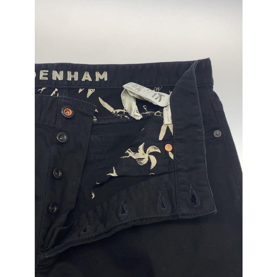 DENHAM◇ボトム/34/コットン/BLK/razor slim fit// : セカンド
