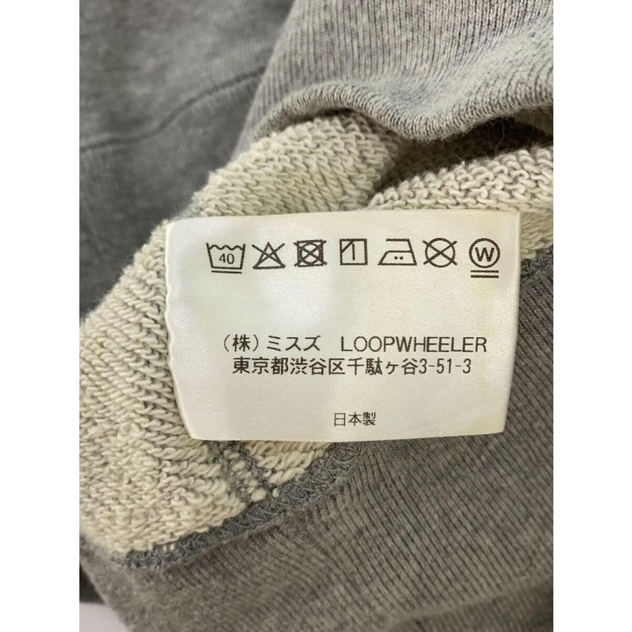 LOOPWHEELER◆スウェット/S/コットン/GRY//｜ssol-shopping｜04