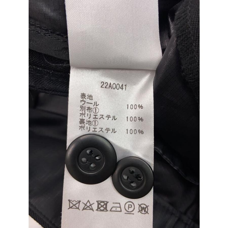 TAMME/スラックスパンツ/--/ウール/ブラック/無地/22A0041 TAMME/スラックスパンツ/--/ウール/ブラック/無地/22A0041