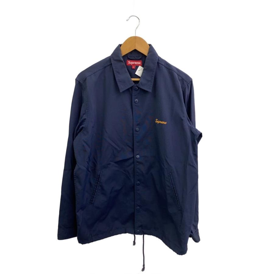 Supreme コーチジャケット　ナイロンジャケット Mサイズ Supreme◇シュプリーム/コーチジャケット/M/ナイロン/ネイビー