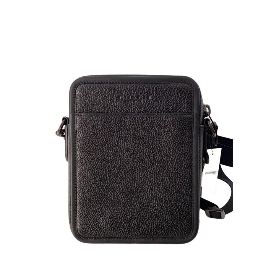 コーチ レザーショルダーバッグ CP178 斜め掛けバッグ ブラック コーチ COACH ショルダーバッグ CP178-JIBLK メンズ シグネチャー