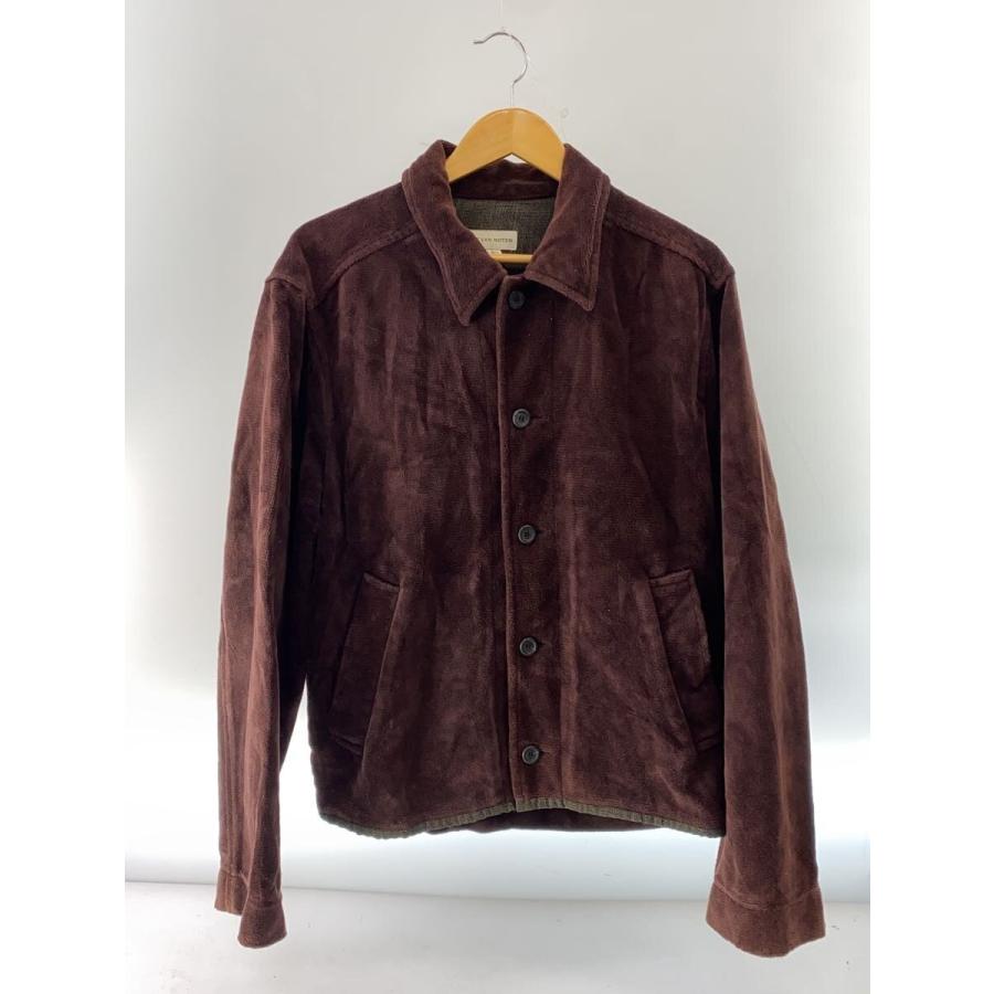 DRIES VAN NOTEN◇ジャケット/L/コットン/BRW : セカンドストリート