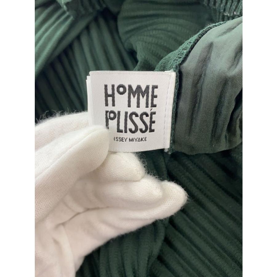 HOMME PLISSE ISSEY MIYAKE◇ボトム/2/ポリエステル/GRN : セカンド