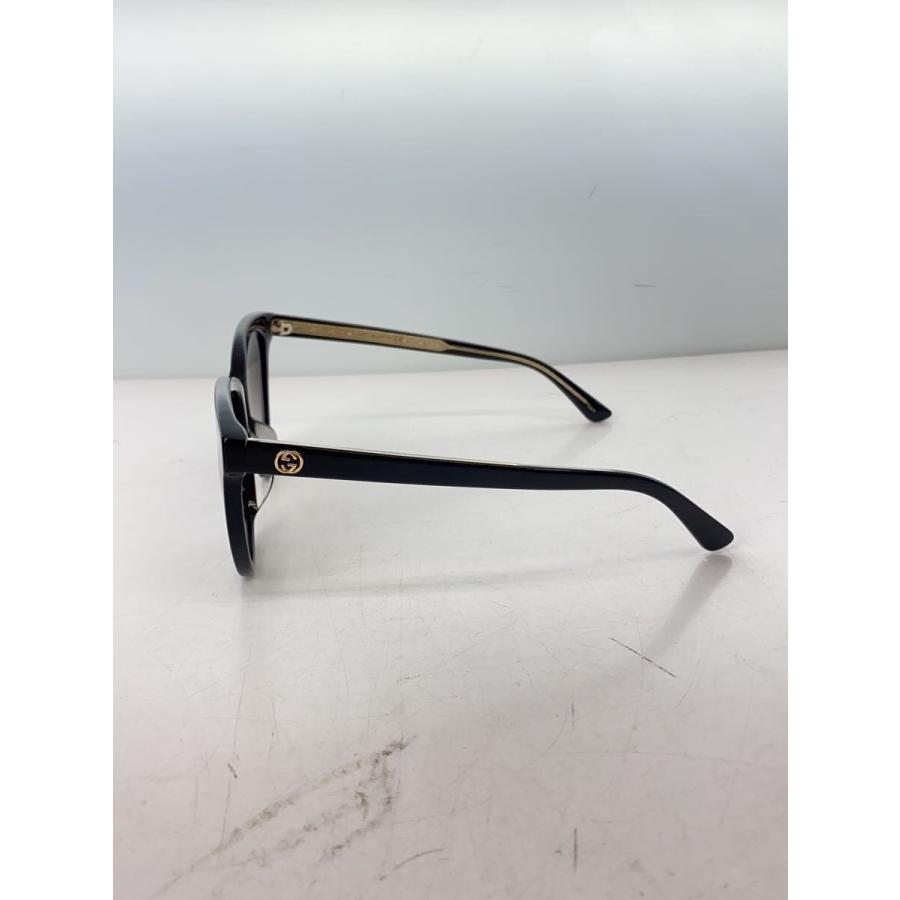 GUCCI◇サングラス/ウェリントン/プラスチック/BLK/BLK/レディース