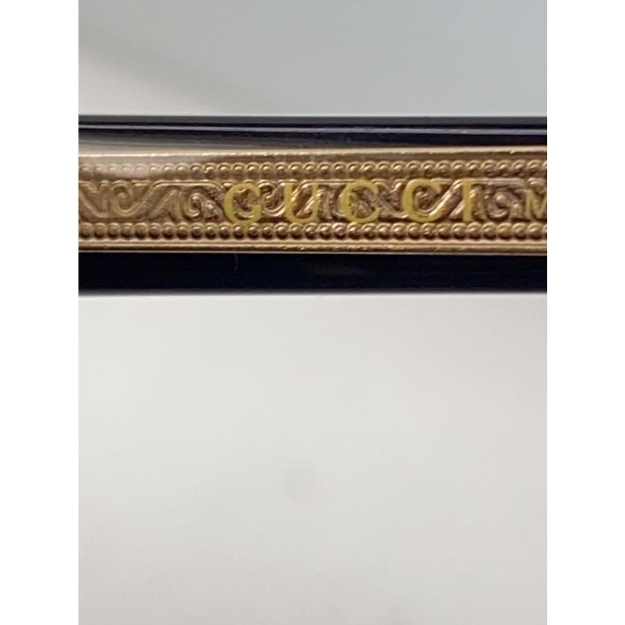 GUCCI◇サングラス/ウェリントン/プラスチック/BLK/BLK/レディース