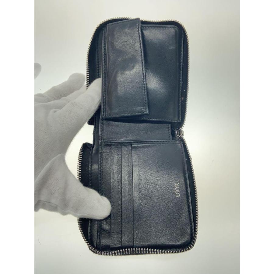 Christian Dior / 2つ折り財布/--/NVY/メンズ Christian Dior◇2つ折り財布/--/NVY/メンズ : セカンドストリート