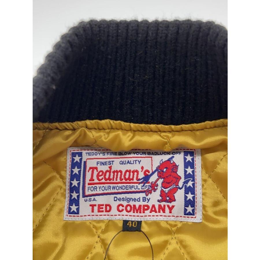 TED MAN(TED COMPANY)◆スタジャン/40/ウール/YLW/TDJ-23000｜ssol-shopping｜03