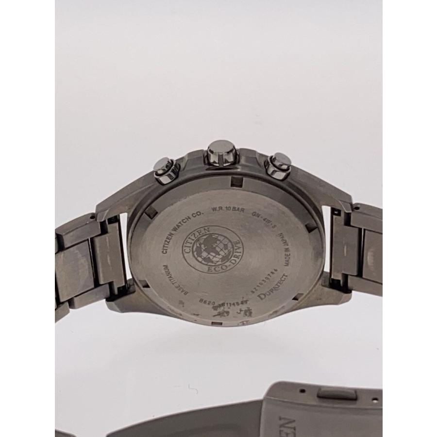 CITIZEN◇ソーラー腕時計/アナログ/--/BLK/GRY/b620-S114641