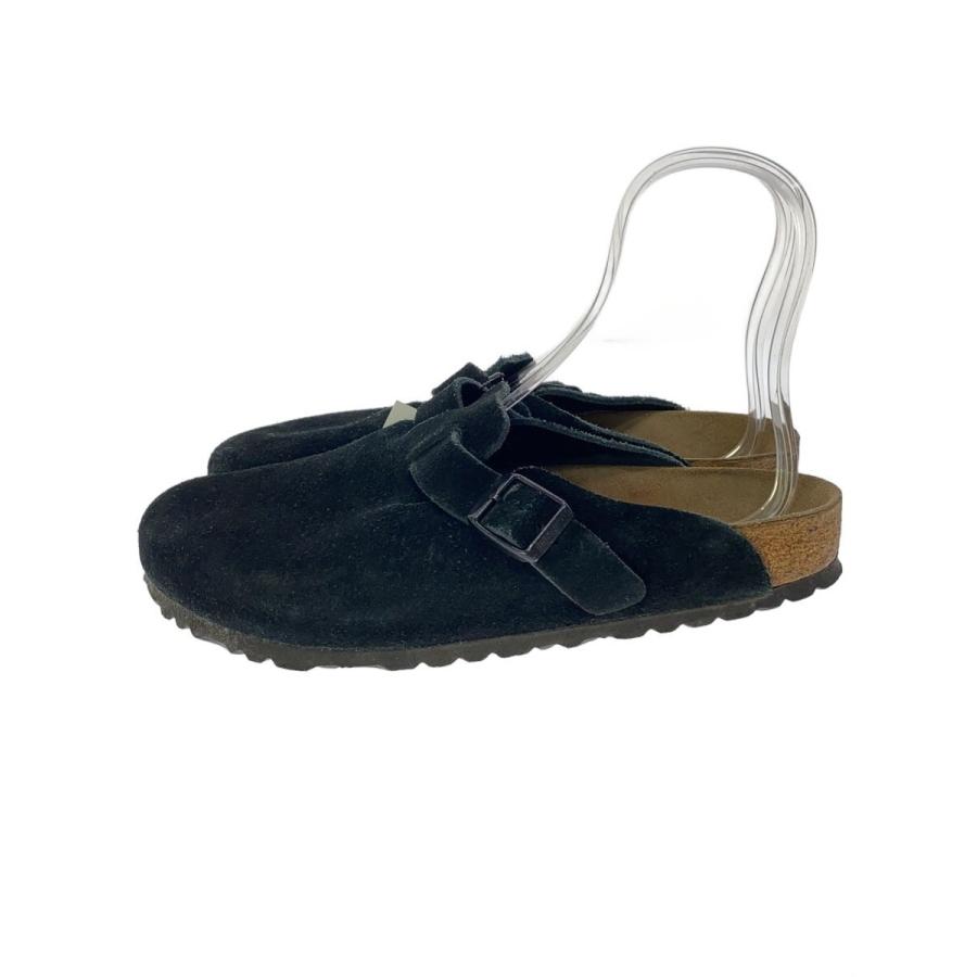 BIRKENSTOCK◇サンダル/26cm/BLK/スウェード/4KK17/BOSTON/ : セカンド