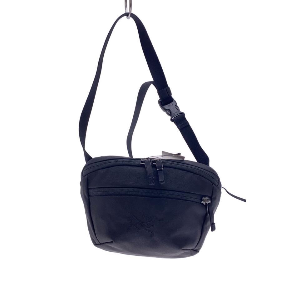 ARC'TERYX◇ショルダーバッグ/ナイロン/BLK/X000009234 : セカンド