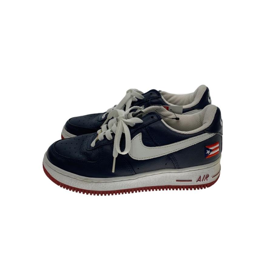 NIKE◇AIR FORCE 1/エアフォース/ブラック/624040-411/25cm/NVY 